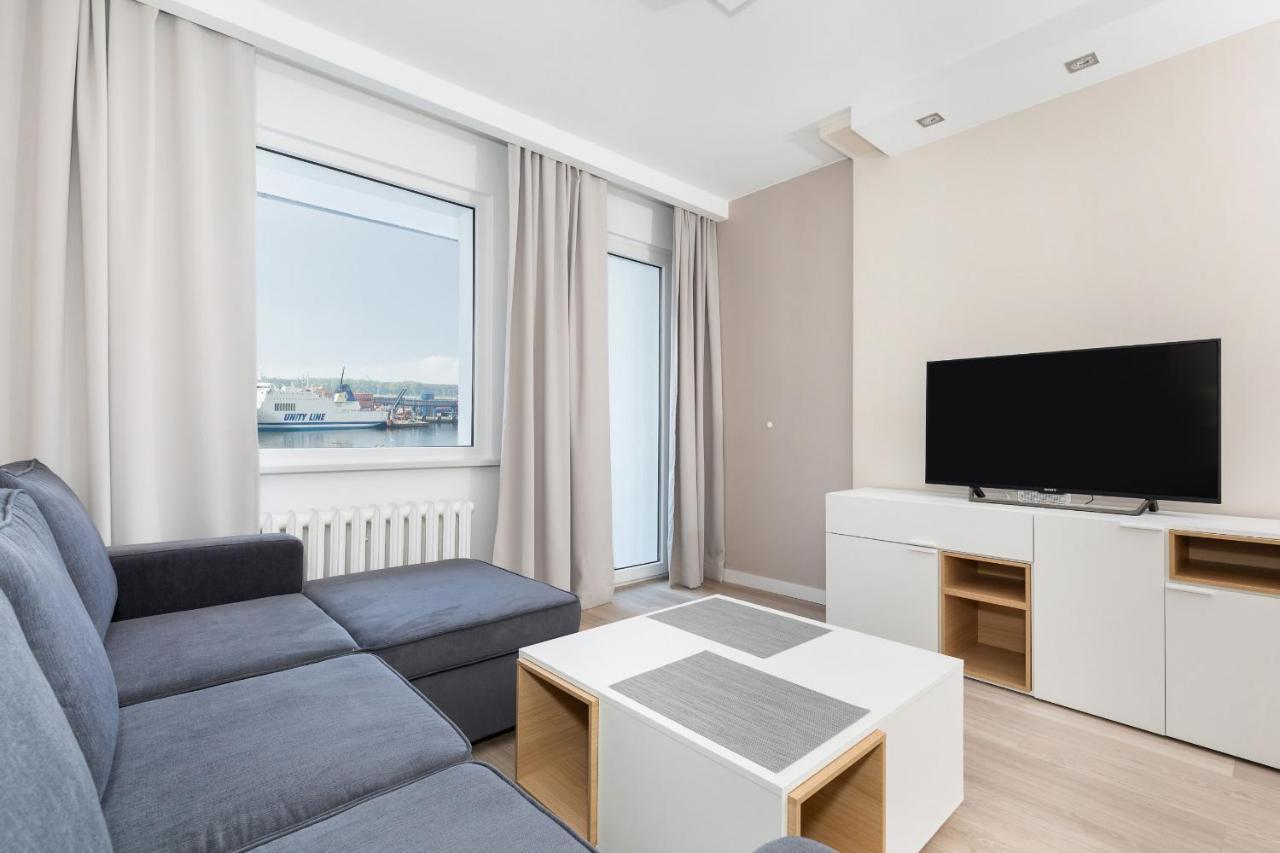 Apartament Z Widokiem Na Port Swinoujscie By Noclegi Renters Kültér fotó